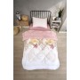 ETE HOMETEX TEK KİŞİLİK LÜX WELSOFT YORGAN ALENA PUDRA 155X215CM 8696474231928